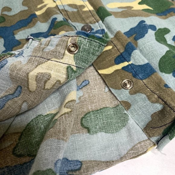 Camo linen button down shirt Miss Sixty - Picture 4 of 6